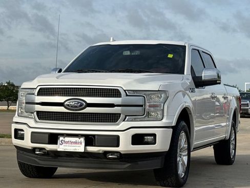 Used 2019 Ford F150 Platinum w/ Technology Package AWD/4WD image 3
