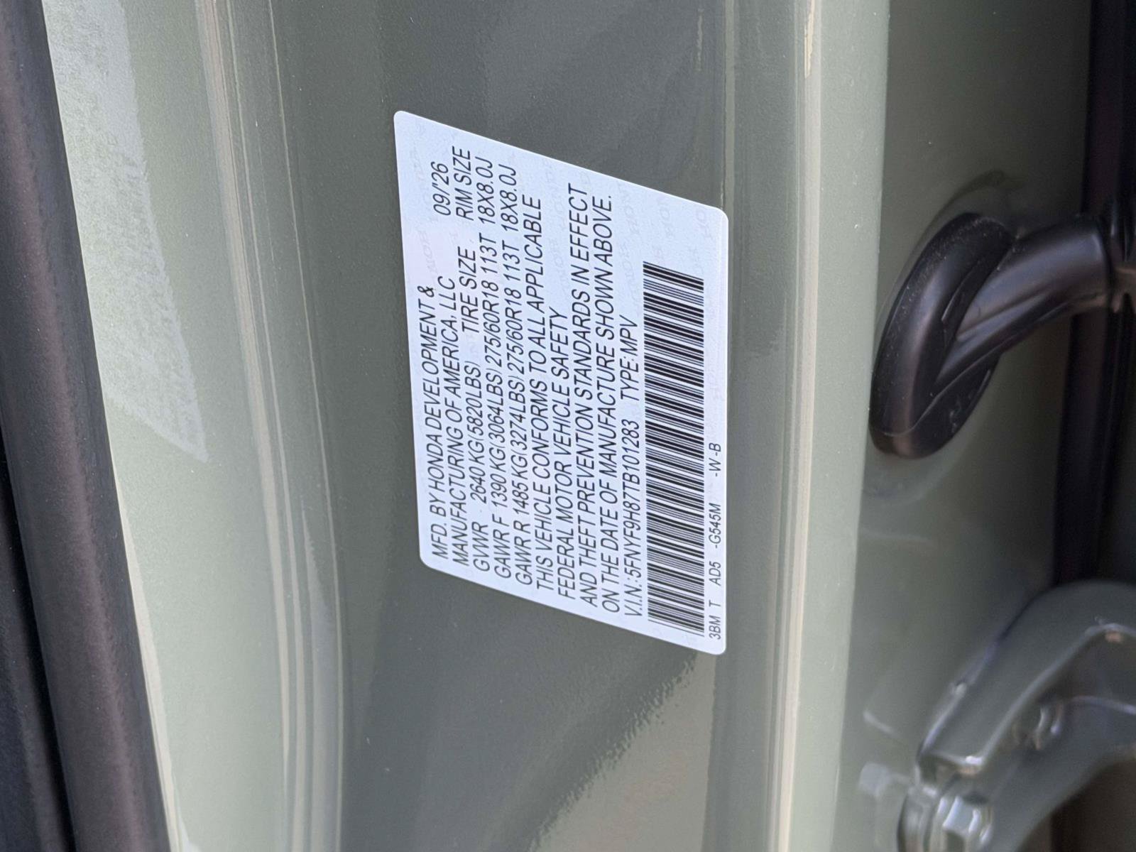 New 2026 Honda Passport TrailSport Elite image 22