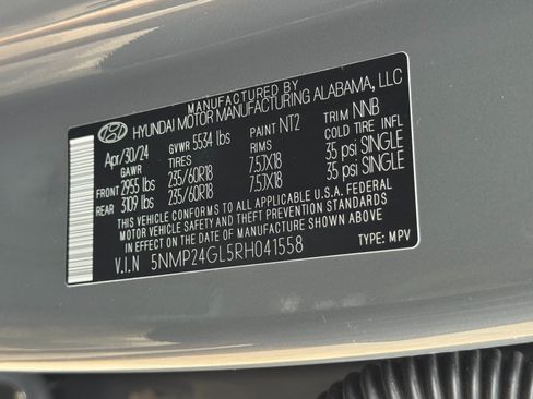 Used 2024 Hyundai Santa Fe SEL FWD image 41