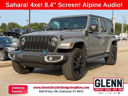 Used 2022 Jeep Wrangler Unlimited Sahara AWD/4WD image 1