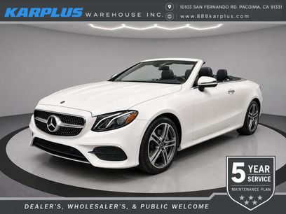 Used 2018 Mercedes-Benz E 400 Cabriolet w/ Premium 1 Package