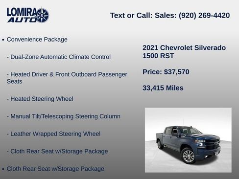 Used 2021 Chevrolet Silverado 1500 RST AWD/4WD image 39