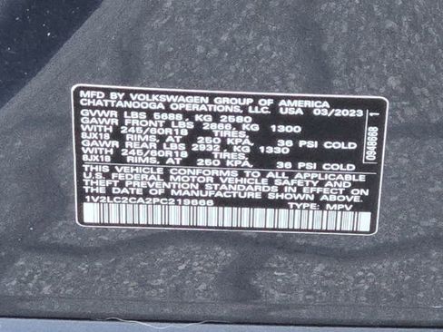 Certified 2023 Volkswagen Atlas Cross Sport SE image 25