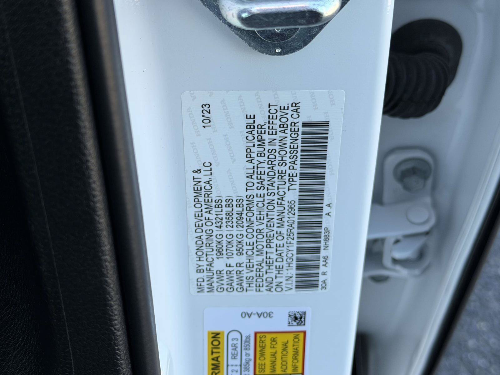 Used 2024 Honda Accord LX image 20
