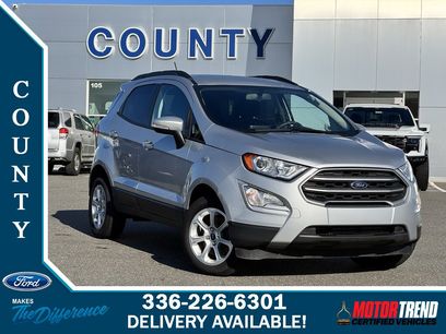 Used 2021 Ford EcoSport SE w/ SE Convenience Package
