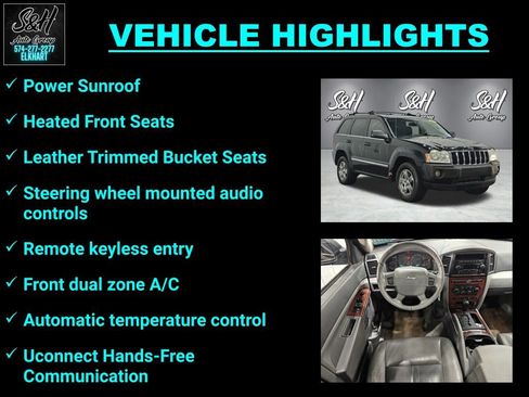 Used 2005 Jeep Grand Cherokee Limited w/ Trailer Tow Group IV AWD/4WD image 3