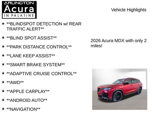 New 2026 Acura MDX A-Spec image 7