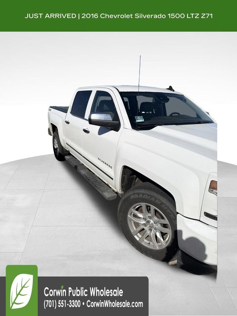 Used 2016 Chevrolet Silverado 1500 LTZ Z71 w/ LTZ Plus Package AWD/4WD image 1