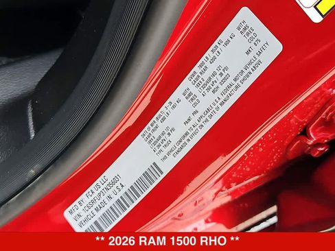 New 2026 RAM 1500 RHO AWD/4WD image 40