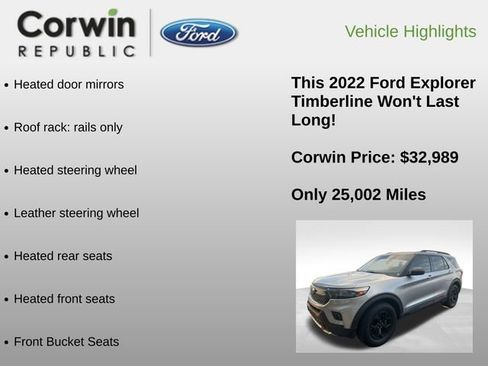 Used 2022 Ford Explorer Timberline image 12