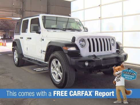 Used 2021 Jeep Wrangler Unlimited Sport image 3