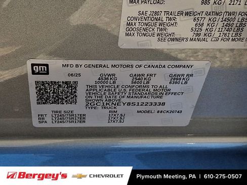 Certified 2025 Chevrolet Silverado 2500 LT w/ Convenience Package AWD/4WD image 30