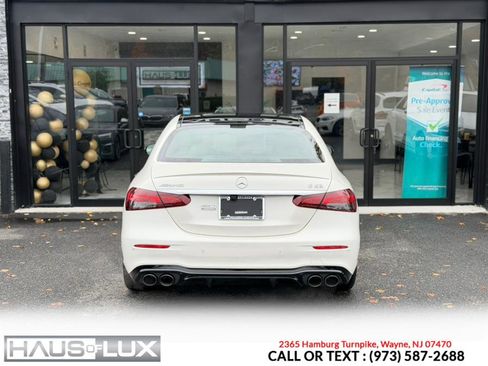 Used 2021 Mercedes-Benz E 53 AMG 4MATIC Sedan w/ Driver Assistance Package image 21
