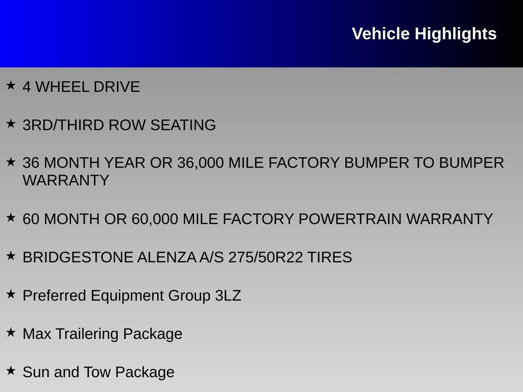 Used 2025 Chevrolet Suburban High Country w/ Sun And Tow Package AWD/4WD image 16