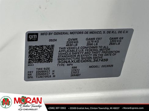 Used 2024 Chevrolet Equinox LT image 33