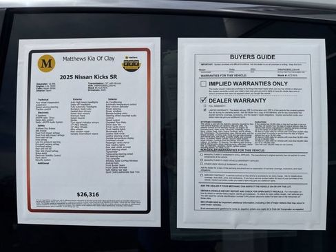 Used 2025 Nissan Kicks SR AWD/4WD image 13