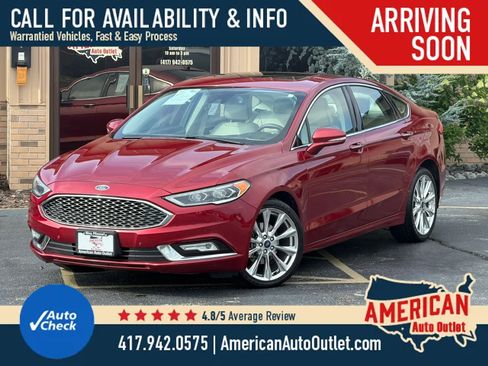Used 2017 Ford Fusion Platinum FWD image 3