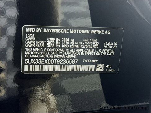 Used 2026 BMW X6 xDrive40i w/ Climate Comfort Package AWD/4WD image 34