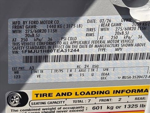 New 2026 Ford Expedition Active RWD image 18