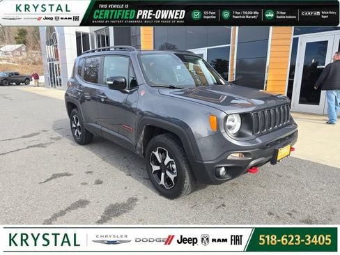 Certified 2022 Jeep Renegade Trailhawk AWD/4WD image 1
