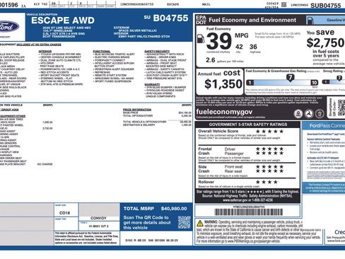 New 2025 Ford Escape ST-Line Elite w/ Tech Pack #2 image 26