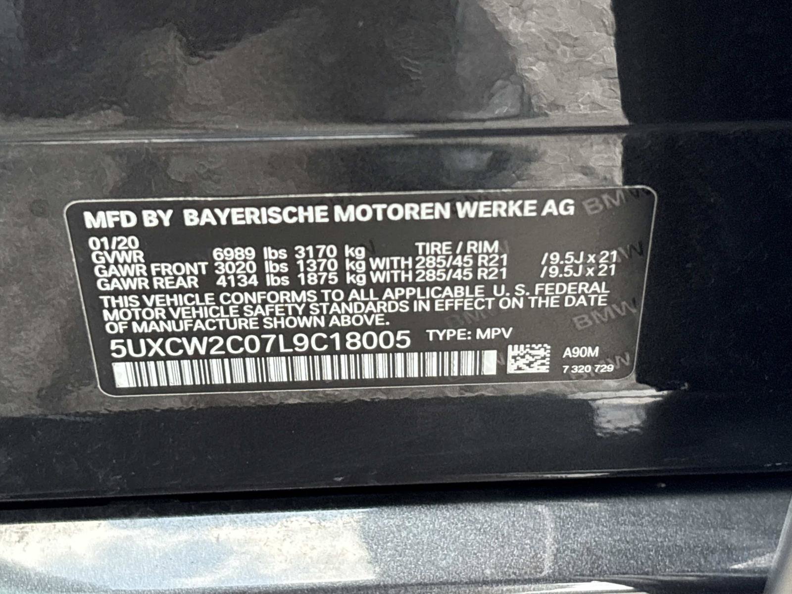 Used 2020 BMW X7 xDrive40i w/ Executive Package AWD/4WD image 39