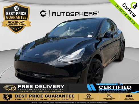 Used 2020 Tesla Model Y Long Range AWD/4WD image 1