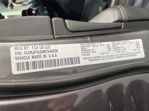 Used 2021 Jeep Grand Cherokee SRT AWD/4WD image 44