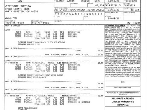 Used 2023 Toyota Tacoma SR image 20