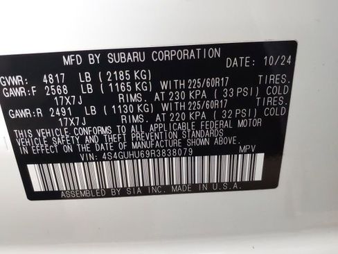 Certified 2024 Subaru Crosstrek 2.5i Wilderness AWD/4WD image 15