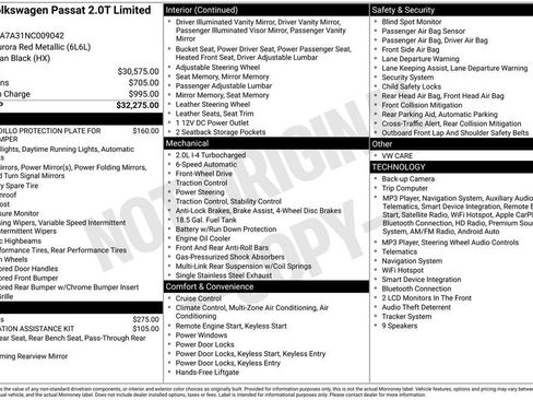 Used 2022 Volkswagen Passat 2.0T FWD image 5