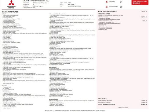 Used 2024 Mitsubishi Outlander SEL image 4