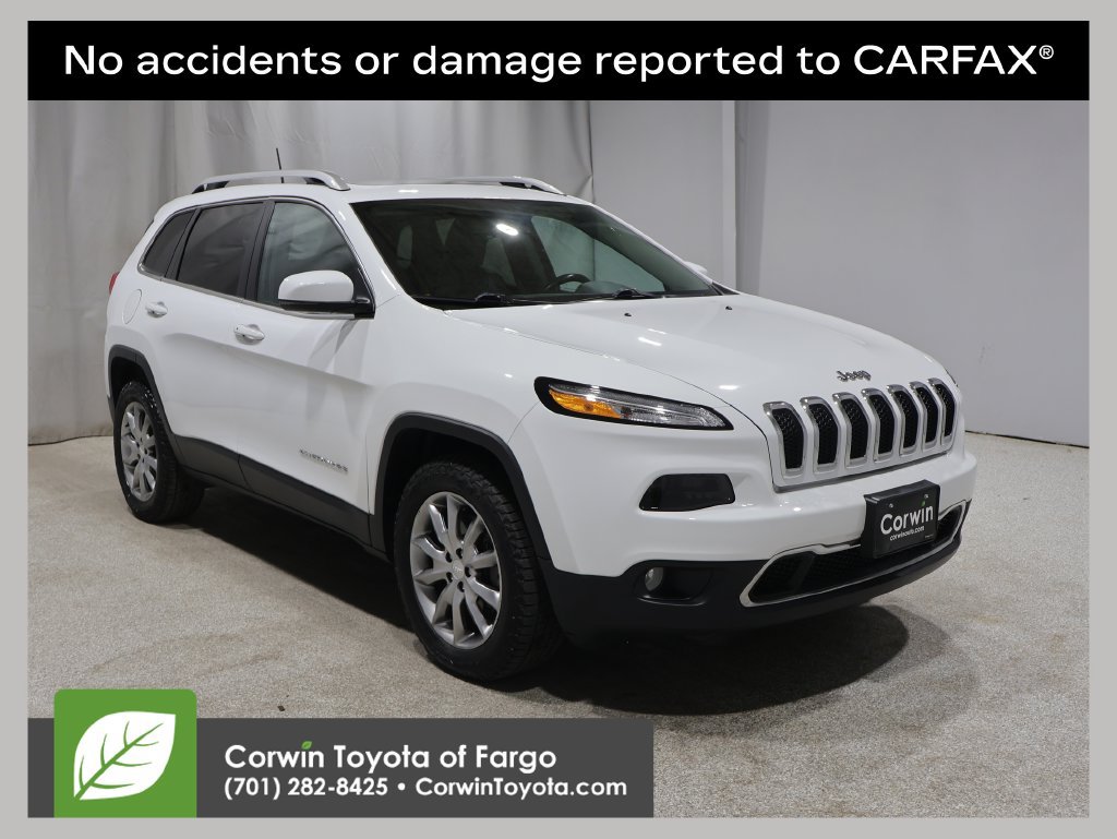 Used 2018 Jeep Cherokee Limited w/ Trailer Tow Group AWD/4WD 360° Tour