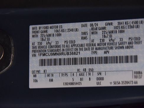 Used 2024 Ford Escape ST-Line w/ Tech Pack #1 AWD/4WD image 18