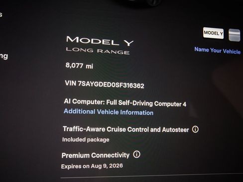 Used 2025 Tesla Model Y Long Range RWD image 20