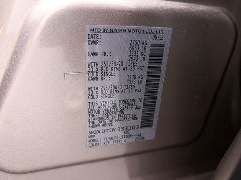 Used 2023 INFINITI QX60 Autograph w/ Cargo Package FWD image 44