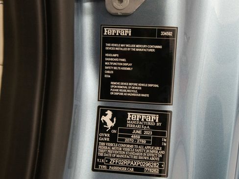 Certified 2023 Ferrari Portofino M RWD image 47