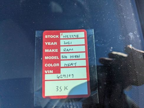 Used 2021 RAM 1500 Big Horn image 5