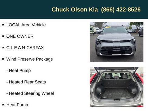 Certified 2024 Kia Niro Wind w/ Wind Preserve Package FWD image 5