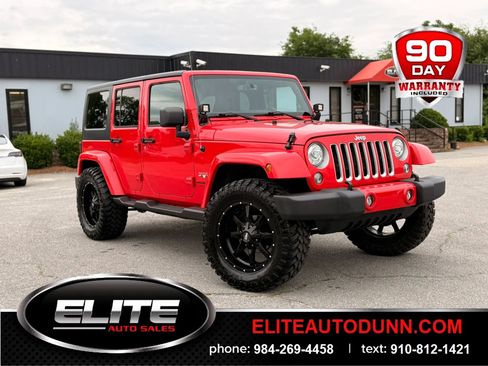Used 2018 Jeep Wrangler Unlimited Sahara AWD/4WD image 1