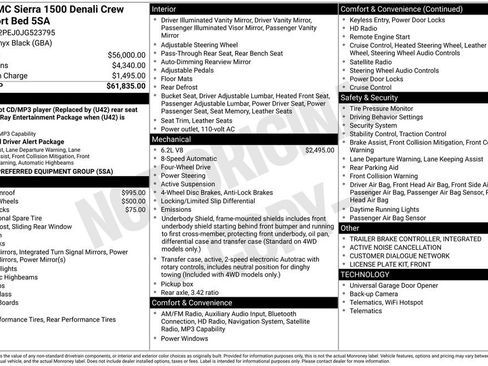 Certified 2018 GMC Sierra 1500 Denali AWD/4WD image 46