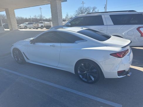 Used 2022 INFINITI Q60 Red Sport 400 w/ Carbon Fiber Package image 2