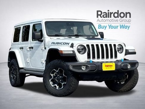 Used 2021 Jeep Wrangler Unlimited Rubicon 4xe w/ Cold Weather Group AWD/4WD image 1