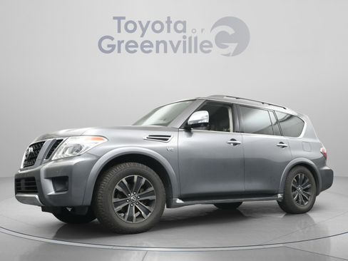 Used 2018 Nissan Armada Platinum w/ Interior Lighting Package AWD/4WD image 2