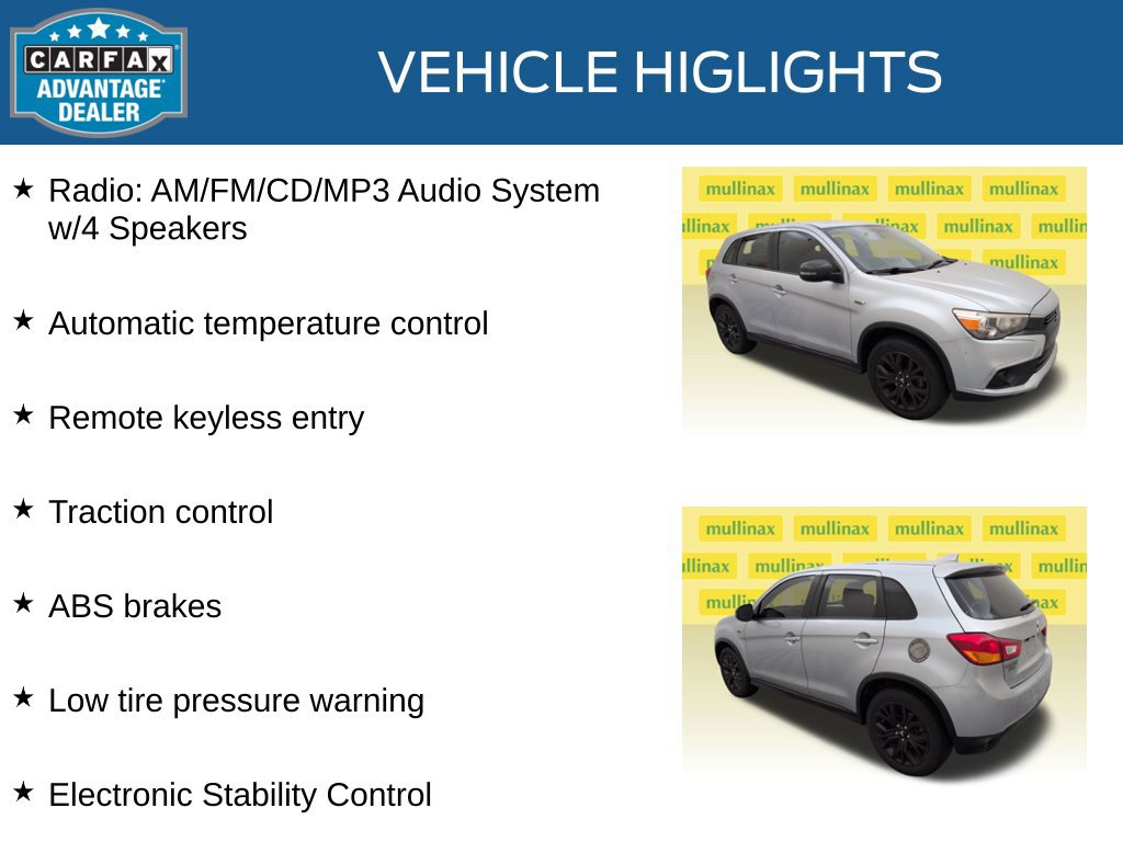 Used 2017 Mitsubishi Outlander Sport ES FWD image 20