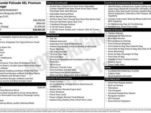 Certified 2025 Hyundai Palisade SEL AWD/4WD image 26