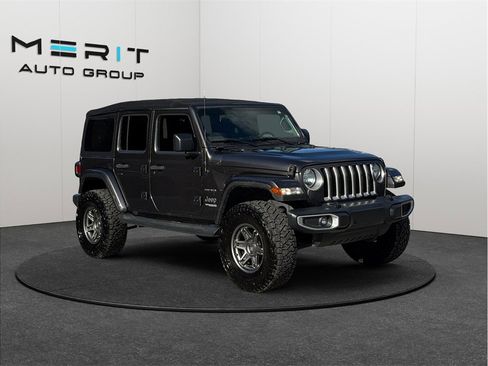 Used 2018 Jeep Wrangler Unlimited Sahara image 1