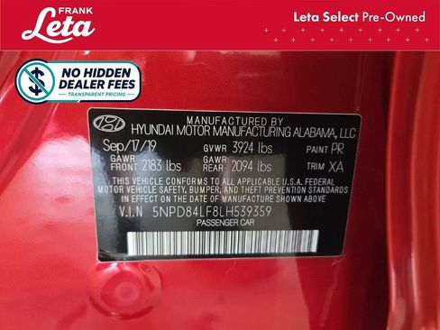 Used 2020 Hyundai Elantra SEL FWD image 28