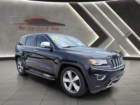 Used 2015 Jeep Grand Cherokee Overland w/ Advanced Technology Group AWD/4WD image 1