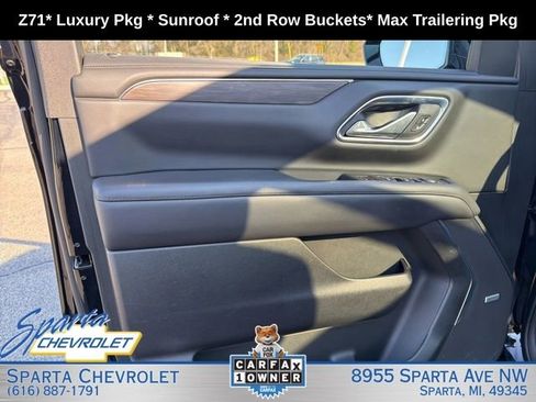 Used 2024 Chevrolet Tahoe Z71 w/ Luxury Package AWD/4WD image 24